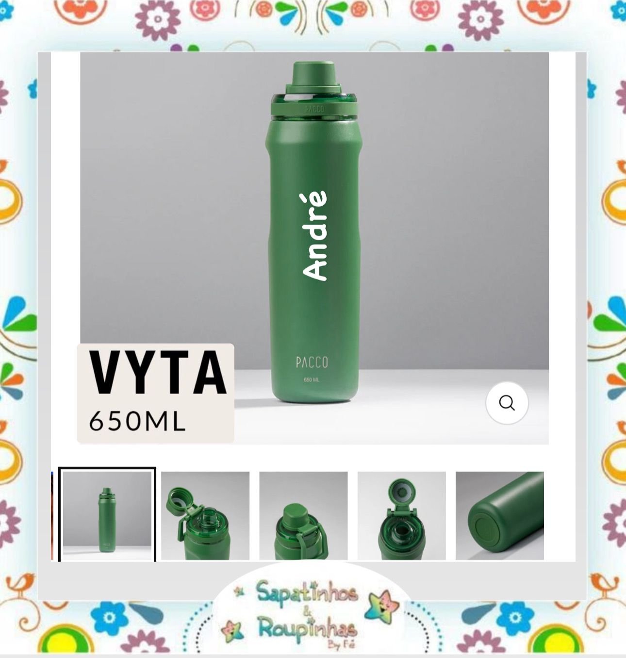 PACCO – Garrafa Térmica Vyta 650ml com gravação a laser - Imagem 10