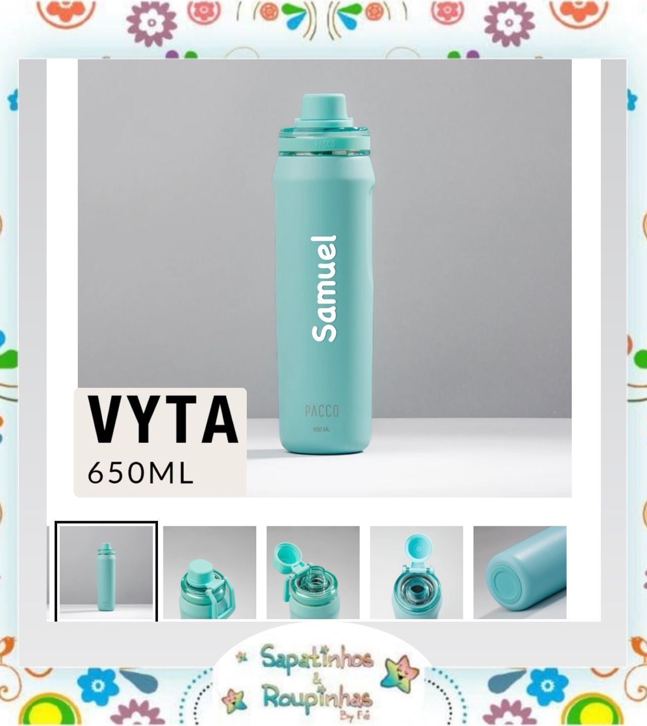 PACCO – Garrafa Térmica Vyta 650ml com gravação a laser - Imagem 14