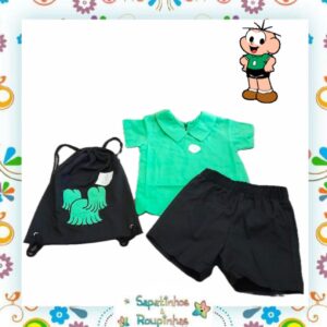 Kafca  Baby – Fantasia infantil Cebolinha - Turma da Mônica - Imagem 5