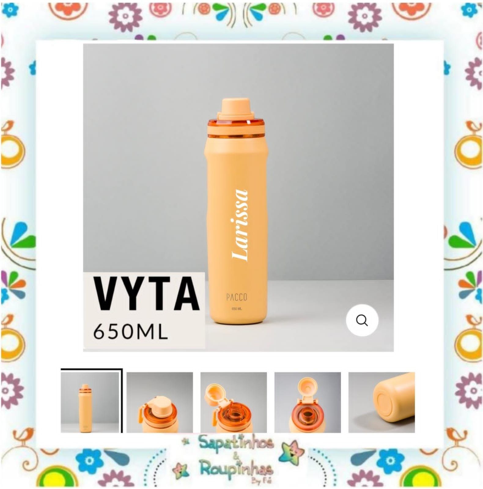 PACCO – Garrafa Térmica Vyta 650ml com gravação a laser - Imagem 17