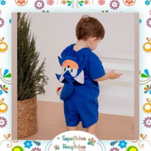 Kafca Baby – Fantasia infantil Sonic - Imagem 3