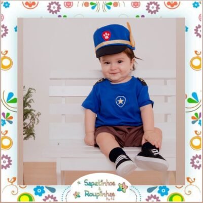 Kafca  Baby – Fantasia infantil Chase Patrulha Canina