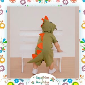 Kafca  Baby – Fantasia infantil Dino - Imagem 7
