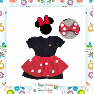 Kafca  Baby – Fantasia infantil Minnie - Imagem 4