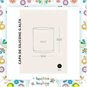 Pacco – Kit Garrafa Térmica 950ml e Capa G Alta com gravação a laser - Imagem 8