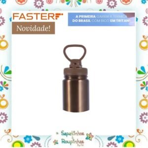 Faster – Kit Garrafa Térmica 1200ml Capa G com gravação a laser - Imagem 4