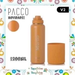 PACCO – Kit Garrafa Térmica e Capa G Alta com gravação a laser
