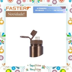 Faster – Kit Garrafa Térmica 1200ml Capa G com gravação a laser - Imagem 5