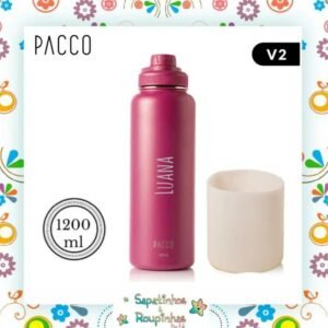 PACCO – Kit Garrafa Térmica e Capa G Alta com gravação a laser
